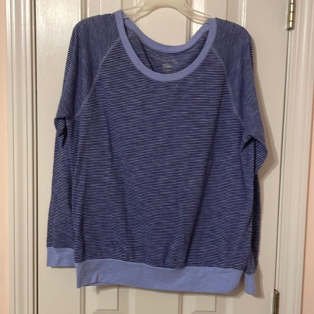 Ideology women’s striped blue shirt